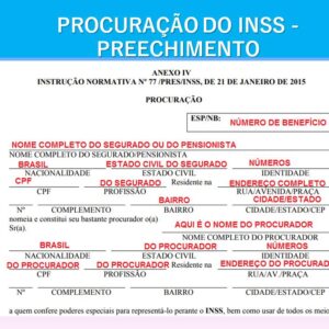Termo de Procuração do INSS